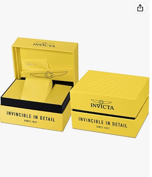 Invicta Specialty 14876 Men's Quartz Watch yellow Invicta presentation box
