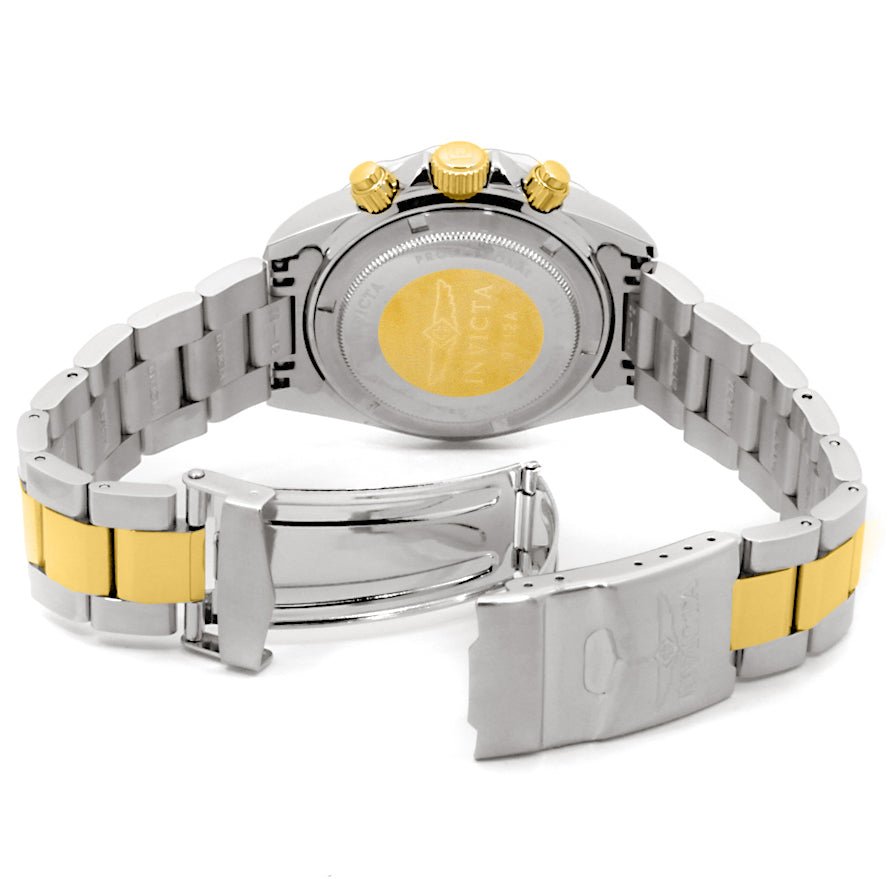 Invicta Speedway 9224 men's quartz watch with two-tone bracelet